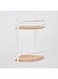 HomeBox Eco 2-Tier Bamboo Corner Rack