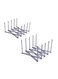 Pcs Kitchen Lid Organizer,Adjustable Length Stainless Dish Rack