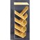 Tradeo Modern 5-Tier V-Shape Tree Bookshelf - Industrial Metal &amp; Wood Display Storage Rack