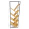 Tradeo Modern 5-Tier V-Shape Tree Bookshelf - Industrial Metal &amp; Wood Display Storage Rack
