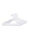 Home Essential 10-piece Plastic Clothes Hanger 40.5x23 cm - White