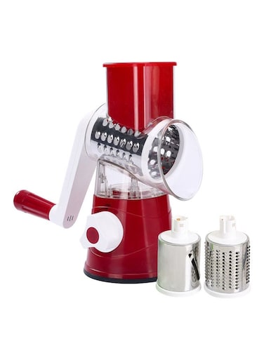 Rotary Cheese Grater Red/White