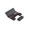 Porodo Blue 2-in-1 Card Reader with Card Holder, USB &amp; Type-C 5Gbps SD/Micro SD High-Speed Adapter