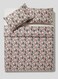 Duvet Cover With 2 Pillow Cover 50x80+15 cm, Duvet Cover 230x220 cm, - For King Size Mattress - Multicolour 100% Cotton 144 Thread Count Cotton Multicolour