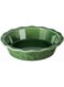 Vicrays Ceramic Pie Pan - 9 inch Pie Plate Round Fluted Deep Dish for Tart Pizza Apple Pie Quiche Pot Pies Cake - Reactive Glaze (Green)