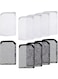 Onwon 10 Pieces Aquarium Filter Bags Fish Tank Media Mesh Filter Bags Net Bag with Zipper for Charcoal Pelletized Remove Activated Carbon, Biospheres, Ceramic Rings