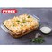 Pyrex Irresistible 3.8L Rectangular Glass Roaster - Oven, Microwave &amp; Freezer Safe
