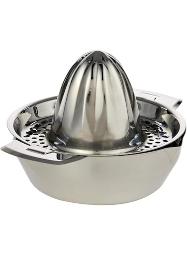 Raj Steel Lemon &amp; Orange Juicer, 13.5 cm, RSLJ01, Manual Juicer , Lemon Juicer , Orange Juicer