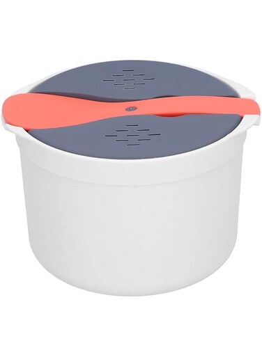 Microwave Oven Rice Steamer, Rice High Temperature for Kitchen for Microwave for Women for Home