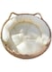Tyasdery Cat's Nest, Handmade Braided Rattan Woven Cat Bed Basket with Soft Cushion Cat Scratching Board for Cat Puppy Small Dogs