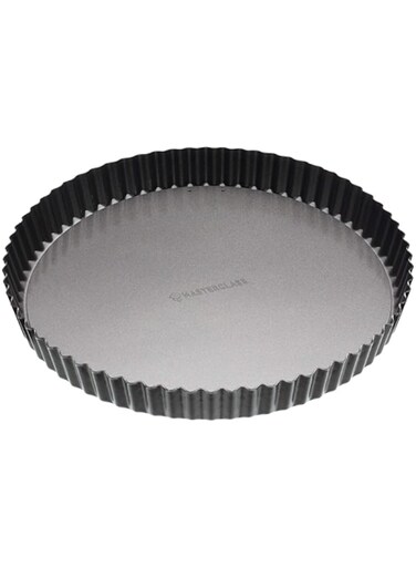 Master Class KitchenCraft Non Stick Quiche Tin, Grey, 28 cm
