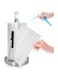 TERRIFI Paper Towel Holder with Spray Bottle, Non Slip Stainless Steel Kitchen Paper Holder, Suitable for Kitchen, Bathroom, and Dining Table