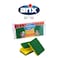 Arix Large Sponge Scourer 3 pcs - Natural Cellulose, Heavy-Duty Stain Removal, Eco-Friendly, Easy-Grip Handles