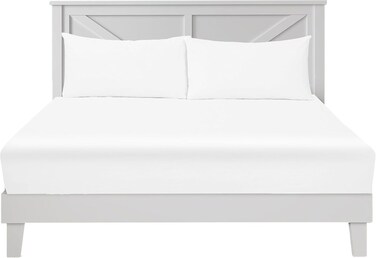 Zen 3 Pcs Premium Quality TC 250 Cotton Rich Fitted Sheet Set - White, Single