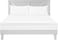 Zen 3 Pcs Premium Quality TC 250 Cotton Rich Fitted Sheet Set - White, Single