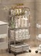 4 Tier Storage and Organization Rrolley Organizer 35X22X17 CM