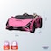Lovely Baby Lamborghini Battery-Operated Powered Riding Car LB 6988EL for Kids, Remote-Control, Music &amp; Lights, Age 1-6 Yrs - Pink