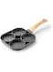 Private Label Fashionyy-Non-Stick Pan, Four-Hole Omelette, Egg Burger Pan, Omelette Pan, Induction Cooker Gas-Fired General Purpose Pot