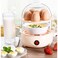 Electric Egg Boiler &amp; Steamer Multi-Layer Rack Auto Shut-Off Fast Cooking BPA-Free Compact