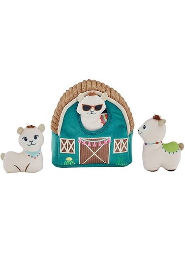 Outward Hound Hide A Llama Plush Dog Toy Puzzle