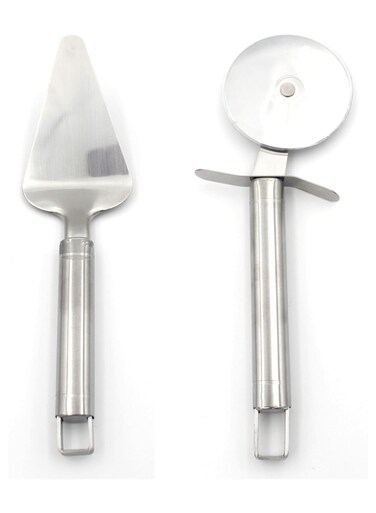 Stainless steel Piece Pizza Cutter and Pizza Turner for Home Kitchen daily use