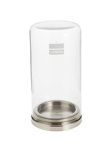 Bodum Yohki Storage Jar with Stainless Steel Lid, 2 Liters