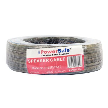 Terminator Speaker Cable 14/0.12CCA Transparent PVC Size:2.1*4.4