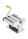 Dubai Gallery Pasta Maker Machine Manual Noodles Roller Silver 35Centimeter AMZ-N35099348A