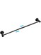HCHANGEN Adjustable Bath Towel Bar Rack for Bathroom Towel Holder Wall Mounted Towel Bar Rod Hanger Bathroom Hardware Accessories Stainless Steel Matte (Black)