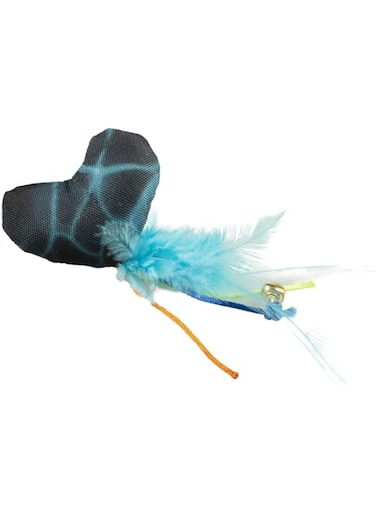 duvoplus Duvo+ Flash Heart With Feathers Blue/Green - 16,5x7x3cm