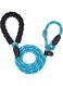 Dog Leash, 6 FT Slip Lead Dog Leash, Durable Premium Quality Strong Training Rope Slip Leash with Comfortable Padded Handle and Highly Reflective Threads for Small Medium and Large Dogs, (Blue)