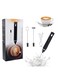 Milk Frother 3 Speeds Handheld Foam Maker With Stainless Whisk For Coffee, Latte, Cappuccino, Chocolate, Milk Tea, Coconut Milk