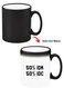 Color Changing Heat Sensitive Ceramic Mug, Image Revealed When HOT Liquid is Added! IDK IDC