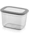 Cleany Genie Foly Life Food Storage Container with Silicon Seal Lid, 800 ML, Grey Transparent