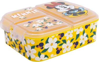 Stor Multi Compartment Sandwich Box - Minnie Sunshine