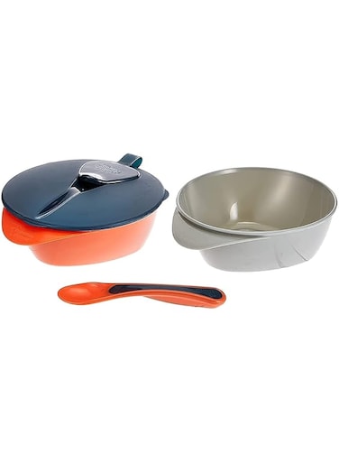 Tommee Tippee Explora Easy Scoop Feeding Bowls Lid And Spoon, Assorted -Tt446718