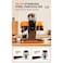 Semi-Automatic Espresso Machine with 19 Bar Pressure and Built-in Grinder for Iced Latte &amp; Flat White