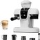 Semi-Automatic Espresso Machine with 19 Bar Pressure and Built-in Grinder for Iced Latte &amp; Flat White
