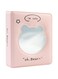 Excefore 3 inch Mini Photo Album Kpop Photocard Binder, Kpop Photo Card Id Holder Book with 36 Pockets(Hollow Pink Bear)