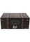 Ccy Jewelry Box, Vintage Wooden Storage Box Decorative Treasure Jewelry Chest with Lock Home Decoration for Necklace Ring Earrings(1#)