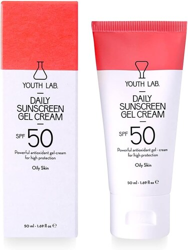 Youth Lab Unisex Daily Sunscreen Gel Cream SPF50 Oily Skin 50ml