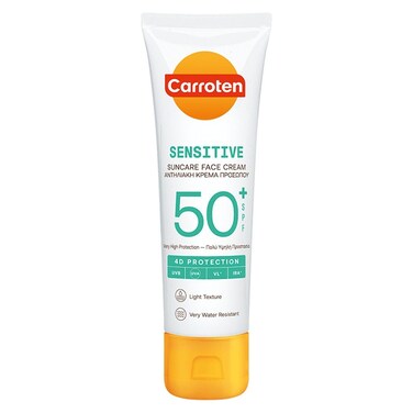 Carroten Sensitive Suncare SPF 50+ Hydrating Face Cream For Sensitive Skin 50ml