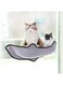 NeoStyle Cat Window Perch, Space Saving Cat Window Bed Hammock, Suction Cup Cat Hammock Seat for Window Balcony, Cat Comfort Rest Bed for up to 10kg (Single layer)
