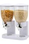 Airtight Cereal Indispensable Dry Food Dispenser Storage Box 20lbs Cereal Dispenser.