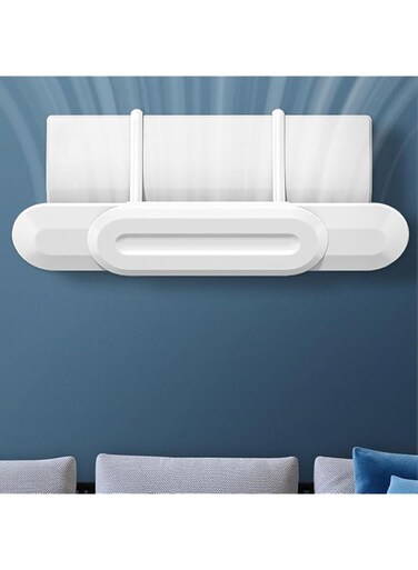 ALMEKAQUZ Retractable Air Conditioner Deflector, Air Conditioner Baffle,Vent Deflectors,Heater Vent Deflector,Adjustable Anti Direct Blowing Windshield Split Ac Air Conditioning Baffles