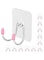 ELECDON Heavy Duty Self Adhesive Wall Hooks, 12 Pack Dual Head Utility Hooks for Kitchen &amp; Bathroom, Max 30lb Capacity, Reusable &amp; Versatile