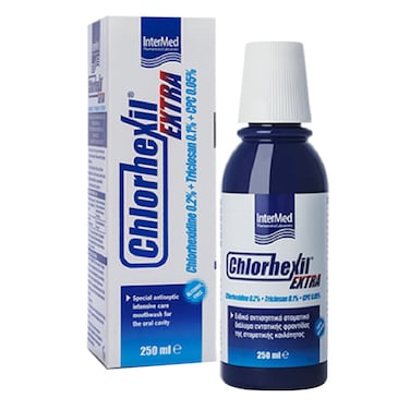 InterMed Chlorhexil Extra Mouthwash Solution 250ml