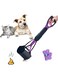 U-HOOME Foldable Portable Long Handle Pet Pooper Scooper with High Strength Material and Durable Spring