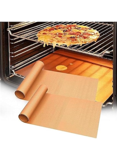 Large Oven Liners for Bottom of Oven BPA and PFOA Free15.7x23.6NonStick Oven Liners Barbecue Grill Mat Baking Sheet Reusable WashableKitchen Friendly Cooking Accessory