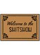 Accssoey Welcome to Doormat Entrance Floor Mat Funny Doormat Door Mat Decorative Indoor Outdoor Doormat 23.6 15.7 inch Machine Washable